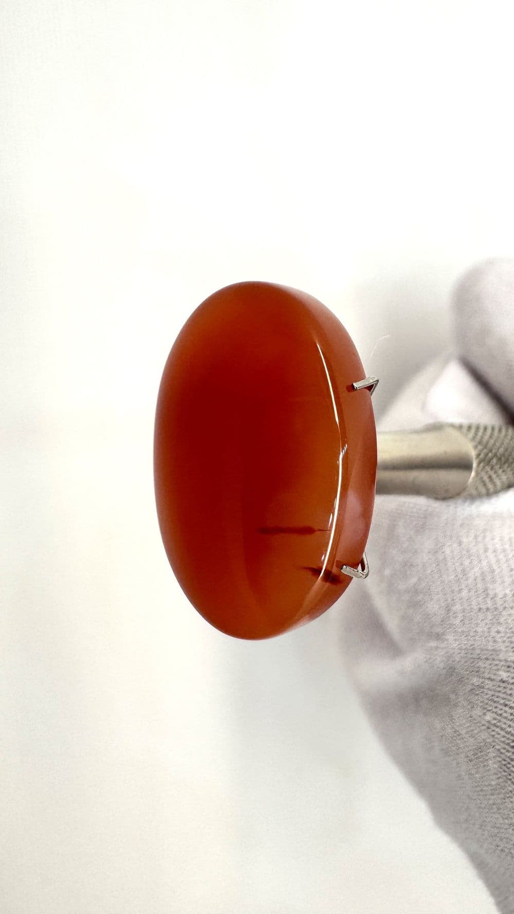 سنگ عقیق یمن اصل و معدنی (کد ۲ - ابعاد ۲۳ در ۱۶)