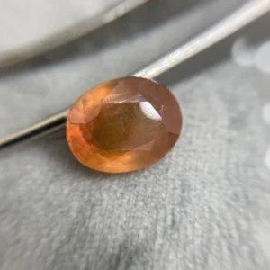 Close-up view of Mekong Whisky Sapphire Code 1016 gem