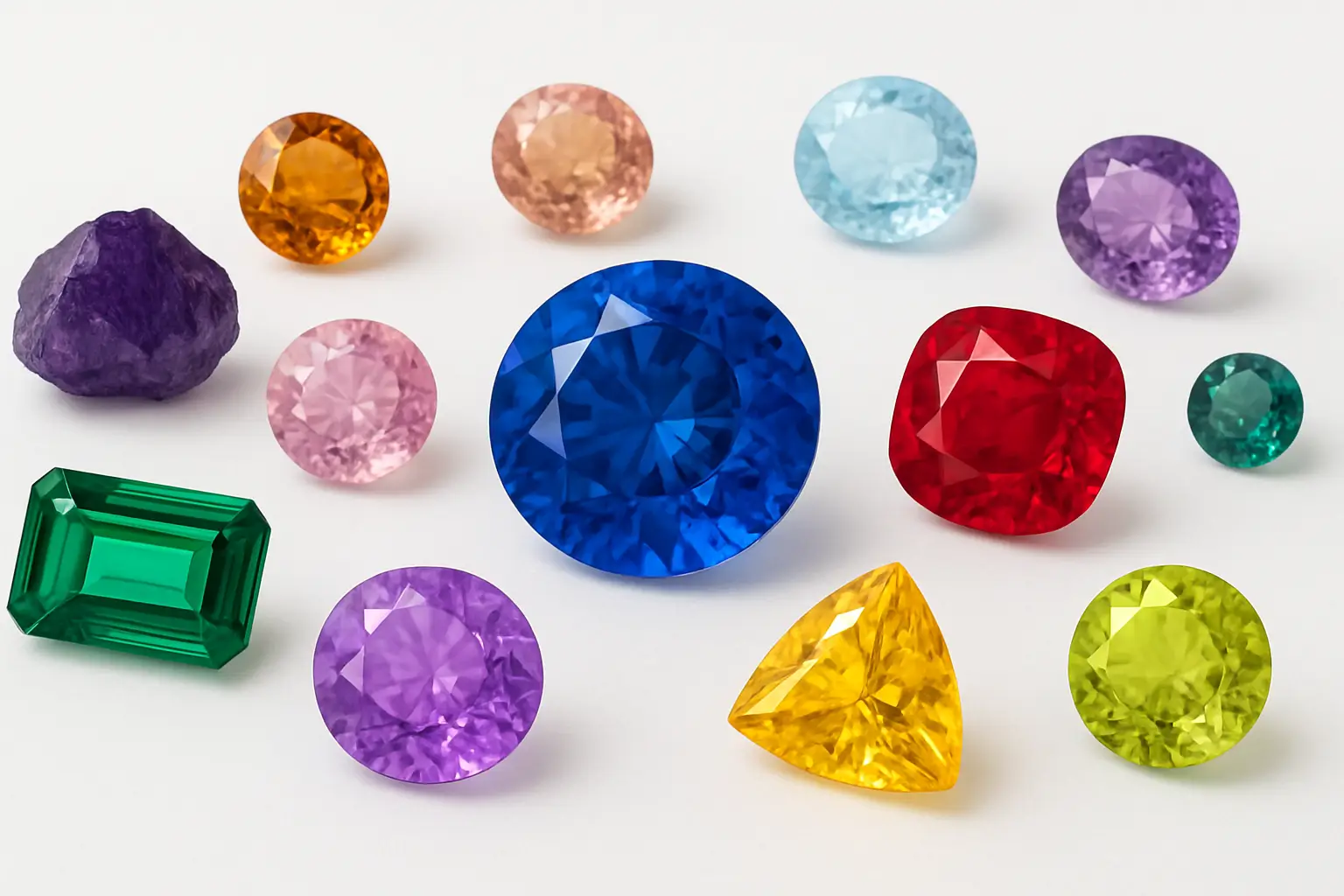 Close-up of a high-quality polished Gemstone from Alefgem